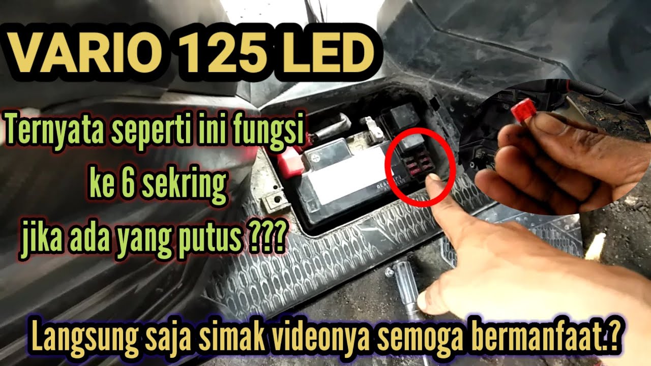 Sekring Vario 150 Sering Putus. Mengapa Sekring pada Motor Vario 150 Sering Putus? Simak Solusinya!