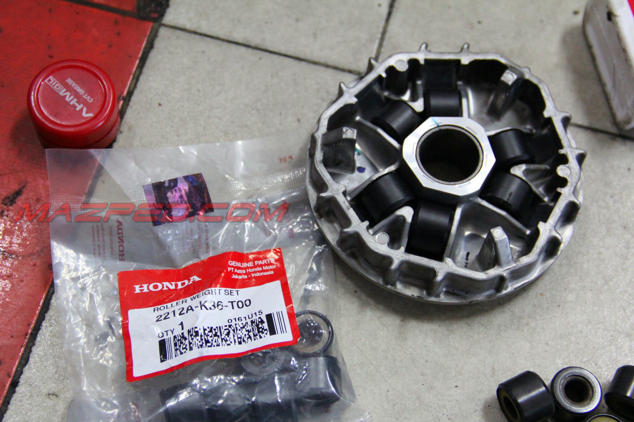 Kunci Pulley Vario 125. Ukuran Kunci Pully CVT Vario 125