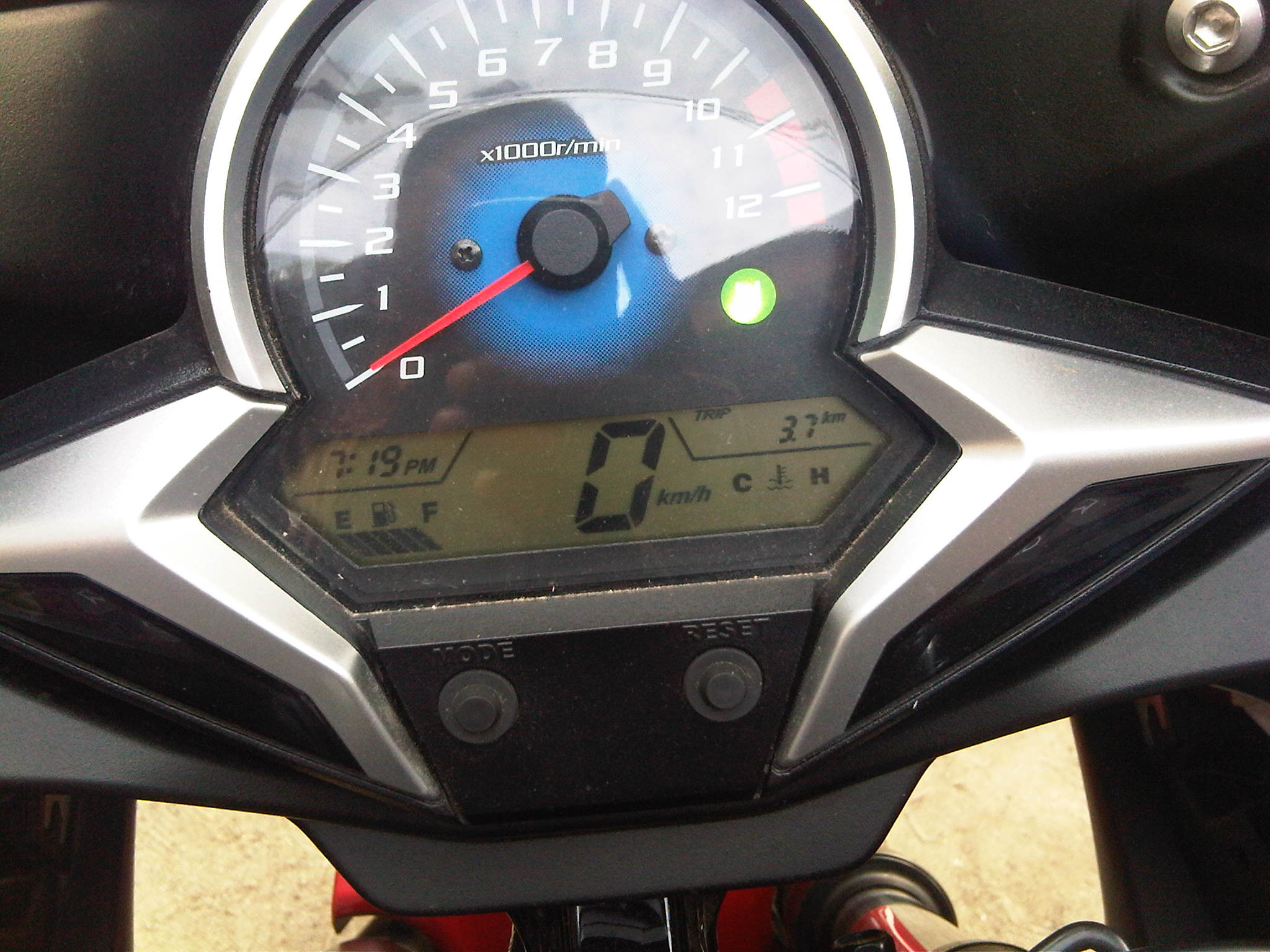 Speedometer Koso Vario 110. Cara Reset Speedometer Digital Vario 125