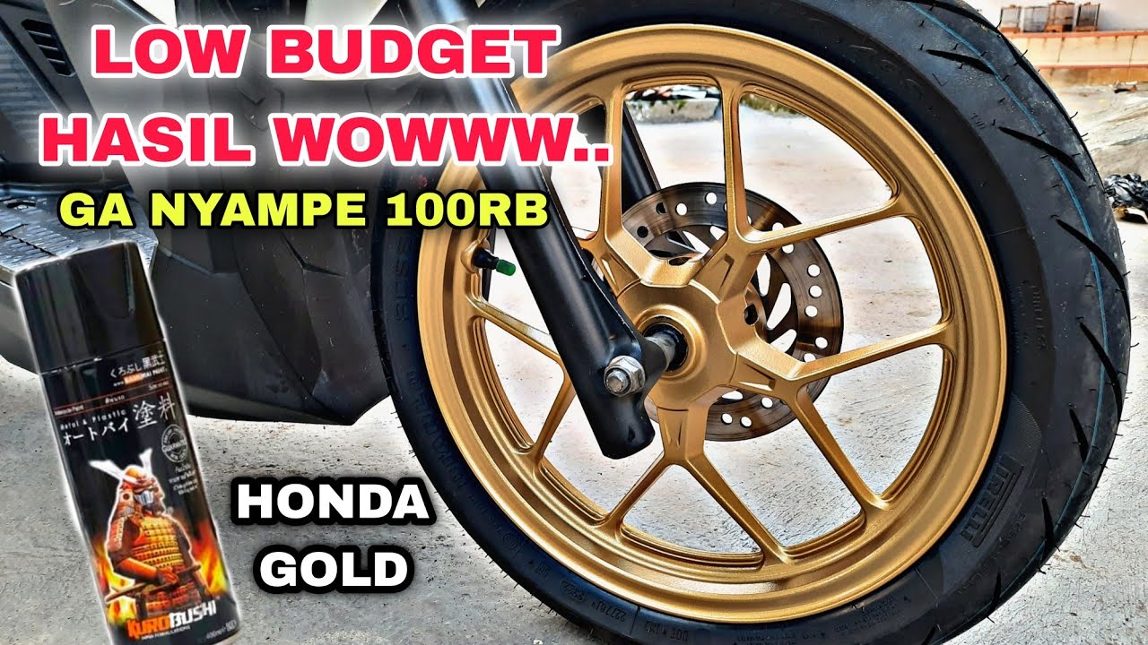 Warna Velg Vario 150 Gold. Kode Warna Velg Vario 150 Gold: Nuansa Elegan di Roda Motor Anda