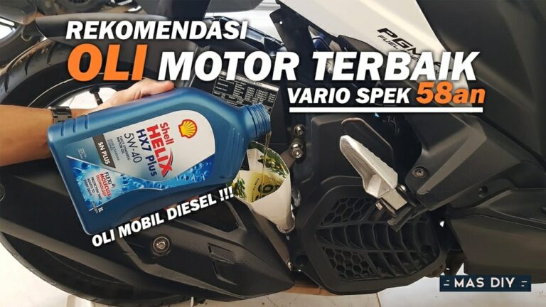 Modifikasi Vario 110 Velg 17. Kapasitas Oli Mesin Vario 110 Karburator