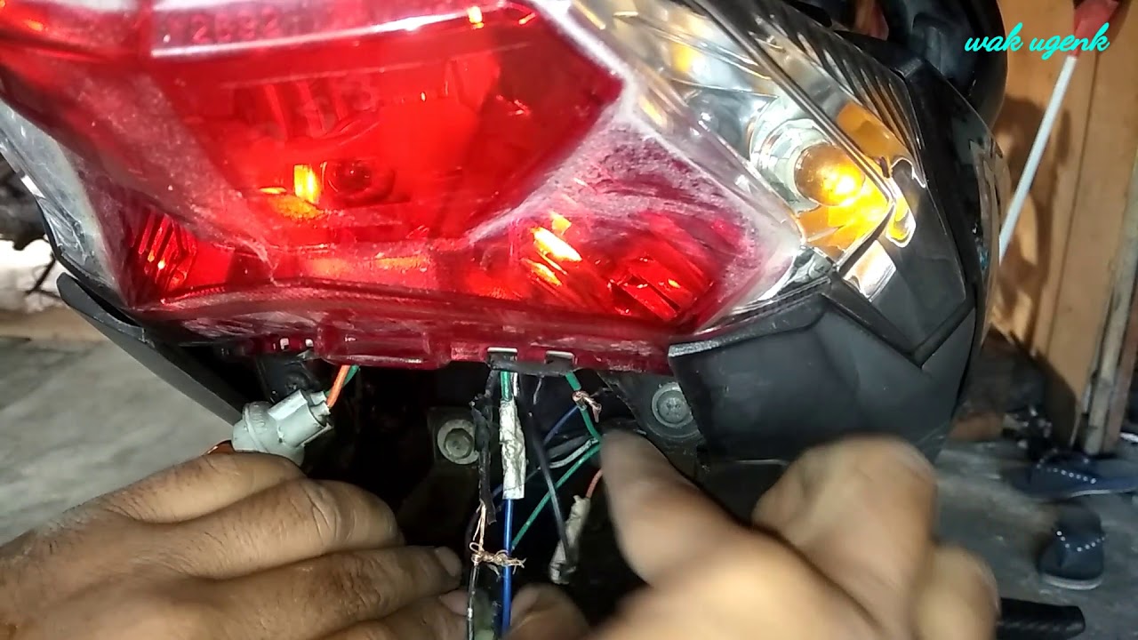 Vario 150 Lampu Belakang. Warna Kabel Lampu Belakang Vario 150 New