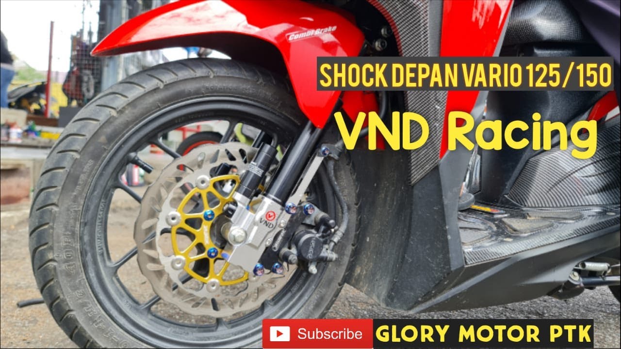 Baut Shock Depan Vario 125. Cara Menurunkan Shock Depan Vario 150