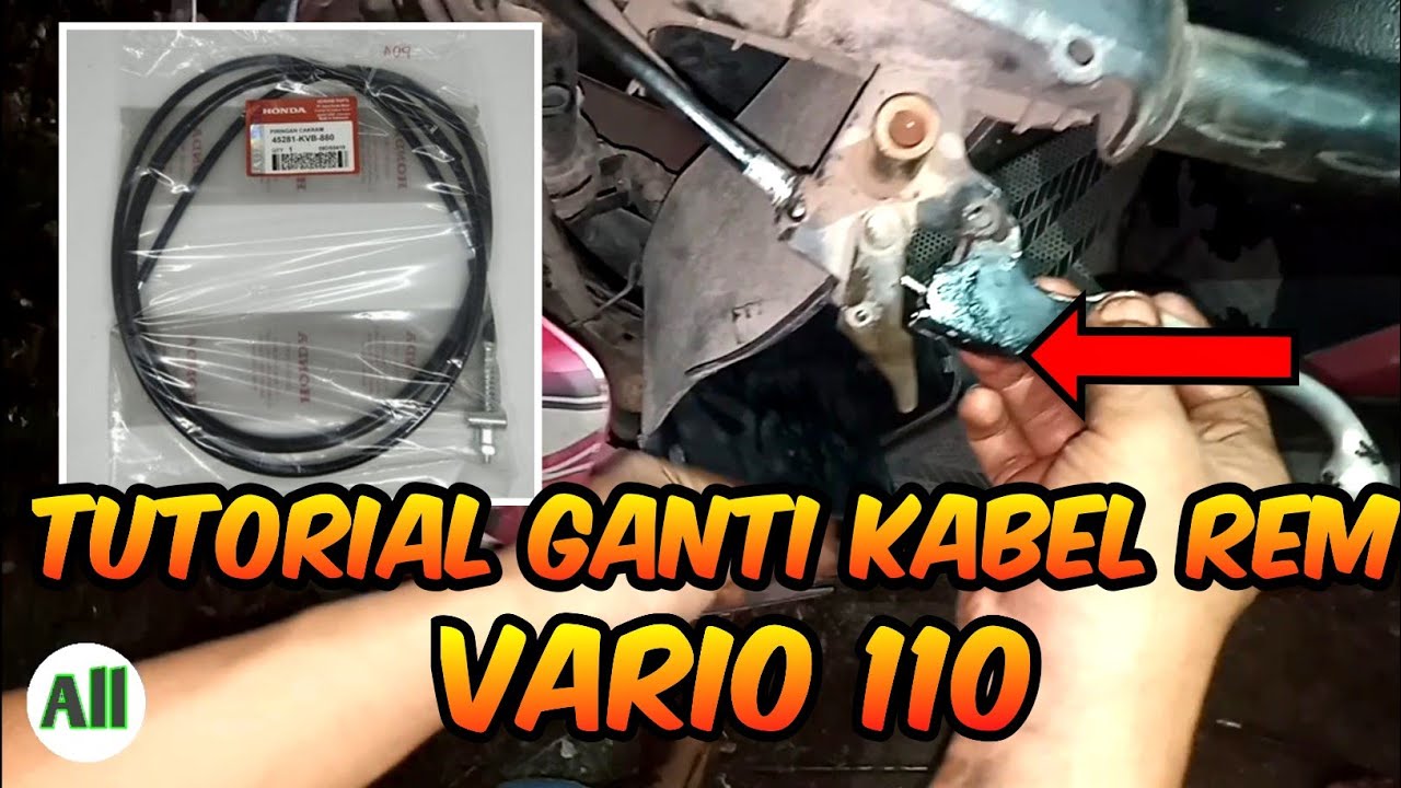 Kabel Rem Belakang Vario 110. Panjang Kabel Rem Belakang Vario 110