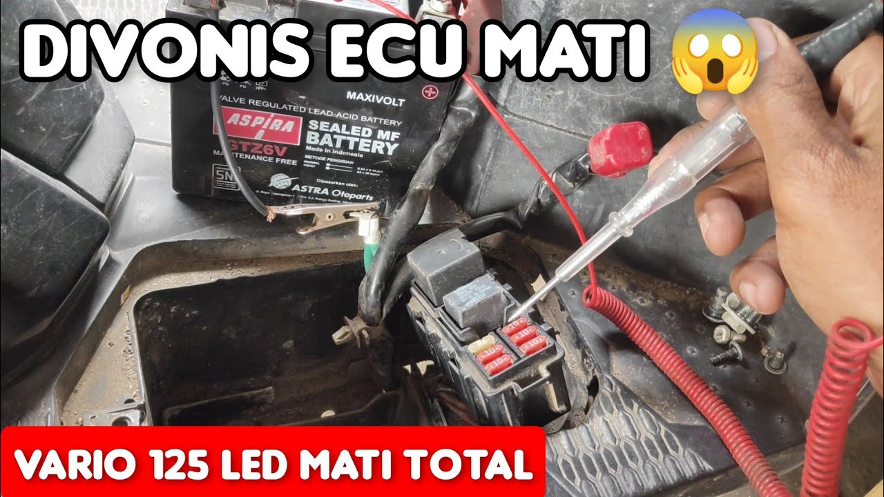 Speedometer Vario 125 Led Mati. Penyebab Lampu Vario 125 LED Mati