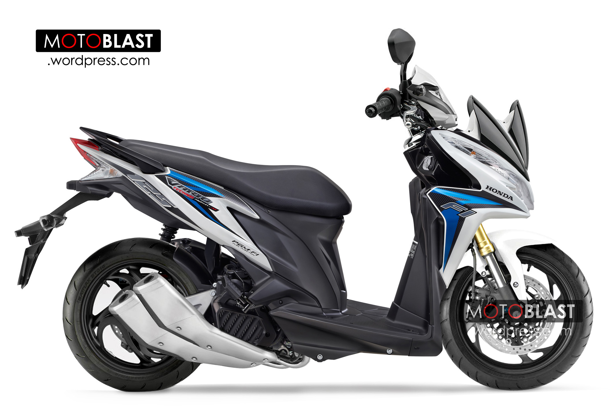 Vario Cbs 2013 Putih. Vario CBS 2013 Modif Street Fighter di Bali, gimana kalo gini masbro ? keren gak?