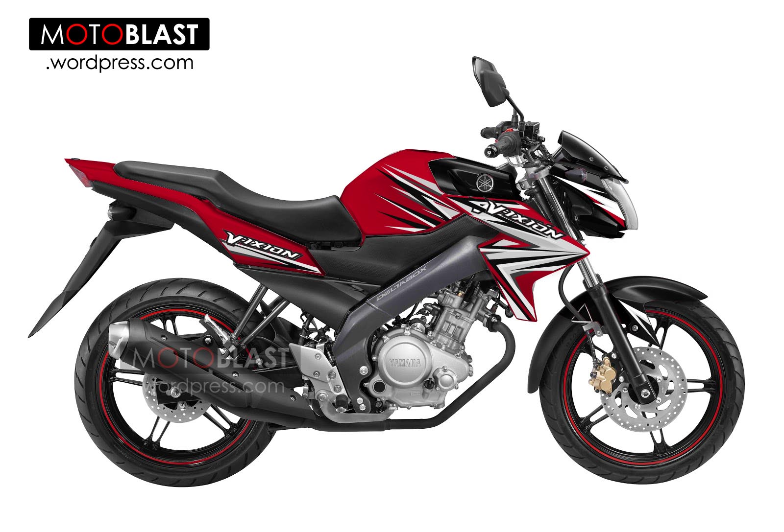 Modif Striping New Vario Merah. Modif Striping New Vixion Merah Lighting Style…!!