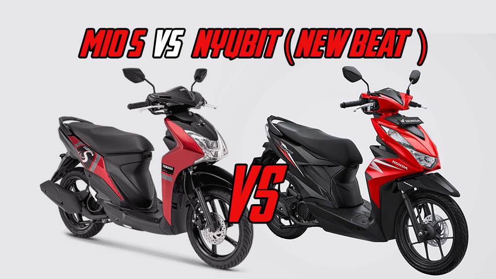 Mio S Vs Vario 125. Perbandingan Nyubit (New beAT) VS Yamaha Mio S