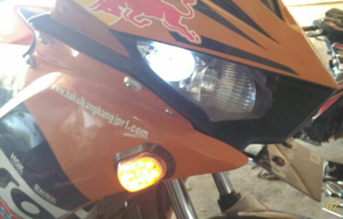 Letak Flasher New Cbr 150 Facelift. Flasher Honda New CB150 Mati..