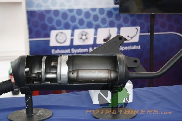 Knalpot Vario Dipasang Ke Beat. Skema daleman knalpot matic Honda Beat dan Honda vario