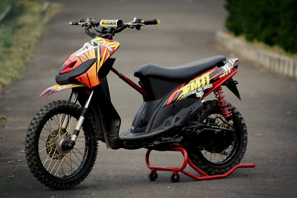 Vario Modif Trail. GaLery foto : Modifikasi motor Matic Trail
