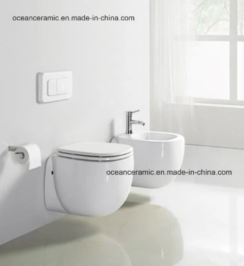 Duravit Vero Air. 2304-5304wh kamar mandi Sala Ware, Wall Hung WC dan Wall Hung bidet