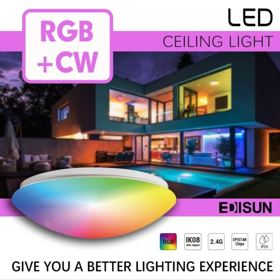 Steinel Dl Vario Quattro Led Sensor Ceiling Light. Lampu Rumah dekoratif, Tuya WiFi Smart CEILING Light