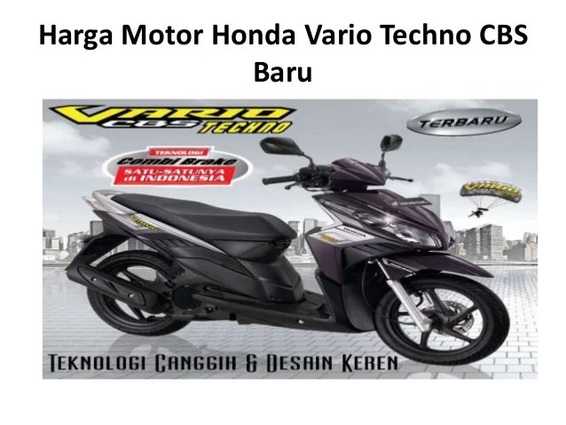 Harga Vario Cbs 2011 Baru. Harga Motor Vario Cbs 2011