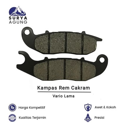 Kampas Cakram Vario Lama. Kampas rem motor Vario lama - CV Surya Agung - Pasuruan , Jawa Timur