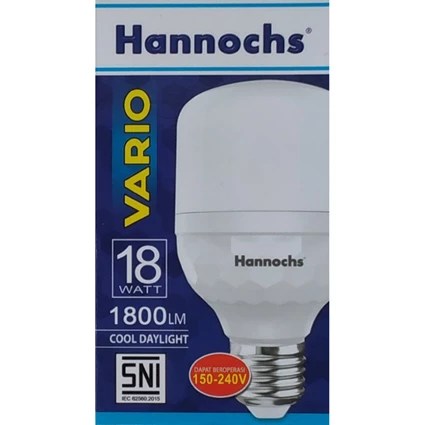 Led Vario Hannochs. BOLA LAMPU LED VARIO HANNOCHS 18 WATT - CV. Mirega Idea - Kab. Deli Serdang , Sumatera Utara