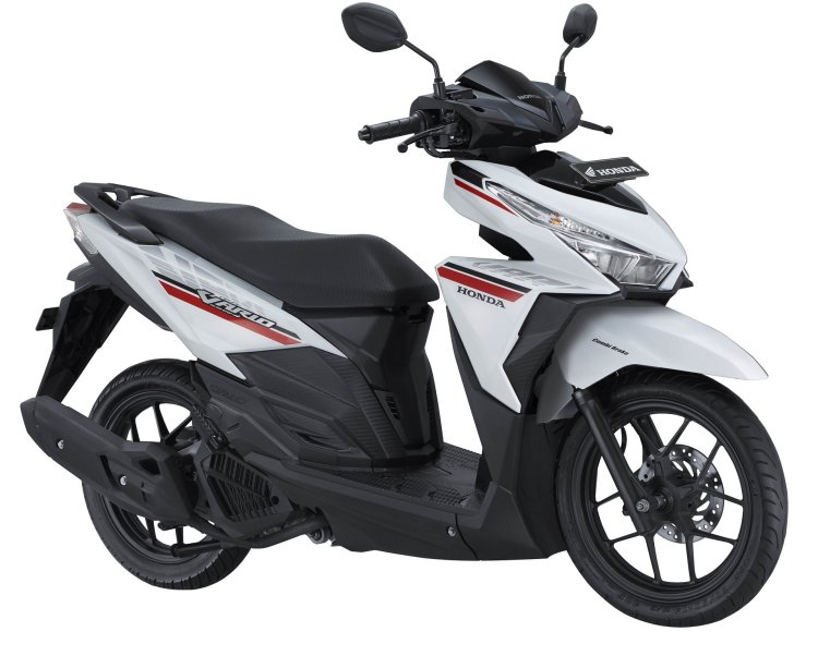 Honda Vario 150 Exclusive Matte White. Honda Vario 125 & Honda Vario 150 gain new colours
