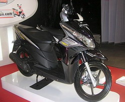 Vario Techno 110 Violet. Vario Techno Odyssey Violet Jadi Rebutan : Okezone Otomotif