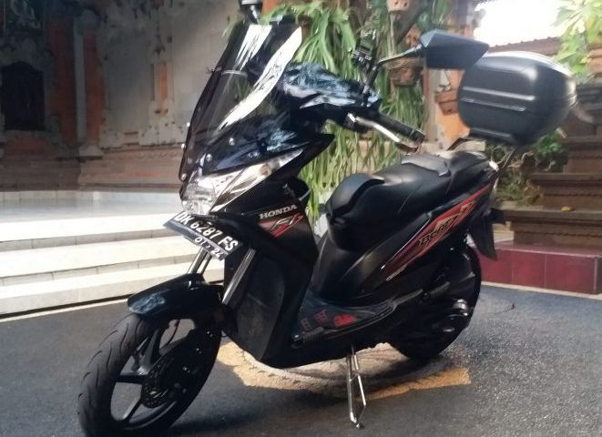 Modif Vario 150 Pakai Spakbor Depan Beat. Modifikasi Motor Beat F1 Touring, Dijamin Enggak Bikin Kantong Kering : Okezone Otomotif
