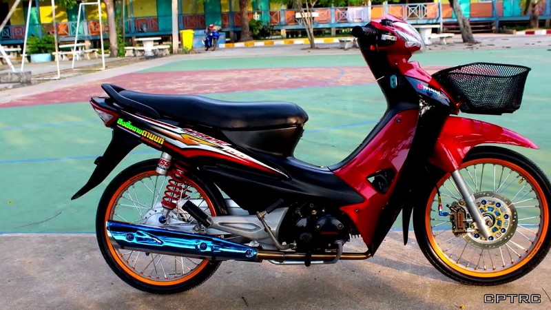 Modif Motor Vario Keluaran Pertama. Simak Modifikasi Supra Fit Thailook untuk Tampilan Motor Lebih Keren : Okezone Otomotif