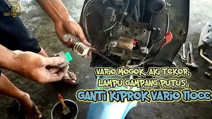 Letak Posisi Kiprok Vario 125. Letak Kiprok Vario 125 : Vario Holic