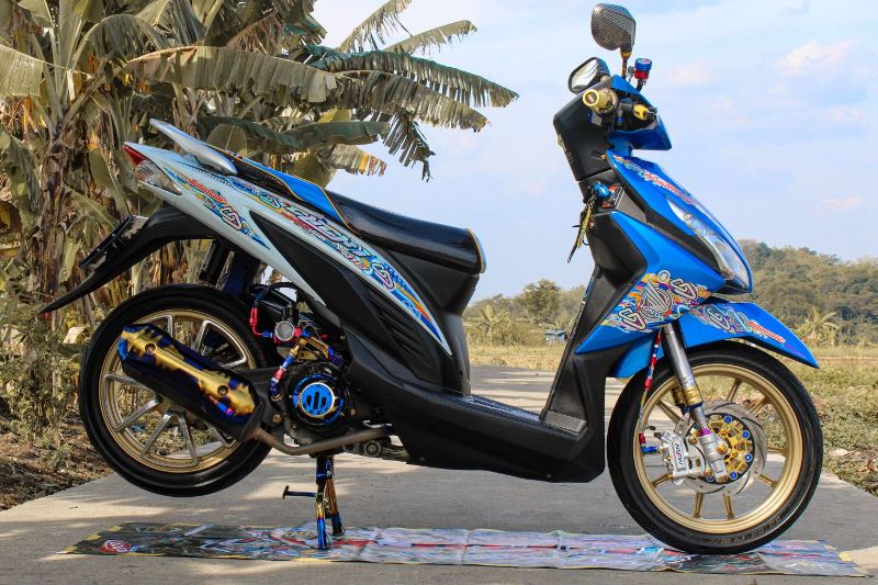 Modifikasi Vario 110 Babylook. Motor Honda Vario 110 Babylook : Vario Holic