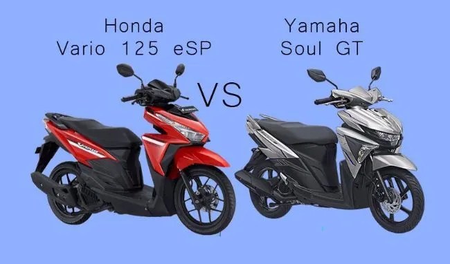 Soul Gt Vs Vario 125. Adu Skutik 125 cc, Yamaha Soul GT vs Honda Vario 125