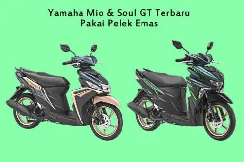 Motor Vario Pelek Emas. Yamaha Luncurkan Mio 125 dan Soul GT Pelek Emas, Diam-diam!