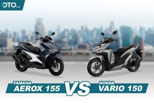 Review Aerox Vs Vario 150. Untuk Harian, Pilih Honda Vario 150 atau Yamaha Aerox 155?