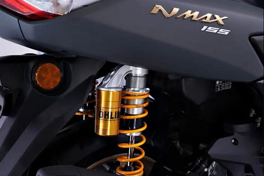 Harga Shock Ohlins Vario 125 Original. Shock Ohlins Yamaha NMax dengan Tabung Atas, Harganya Lebih Murah!