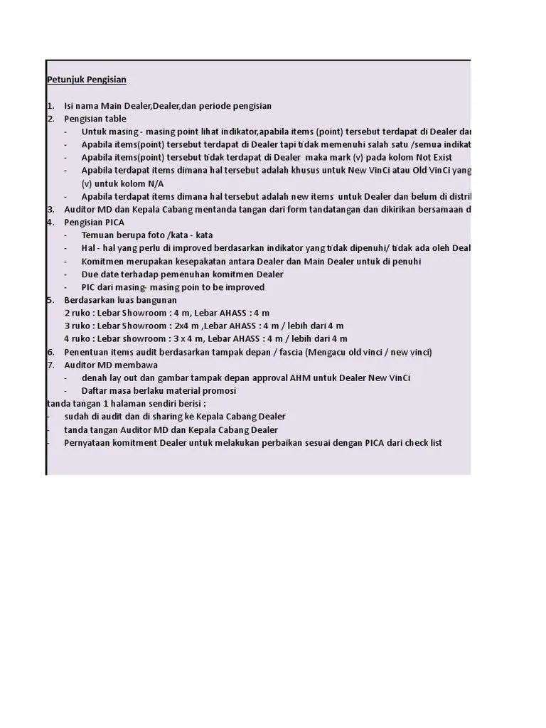 Giá Full Pxl Vario. FINAL DOS Checklist H1 Murni