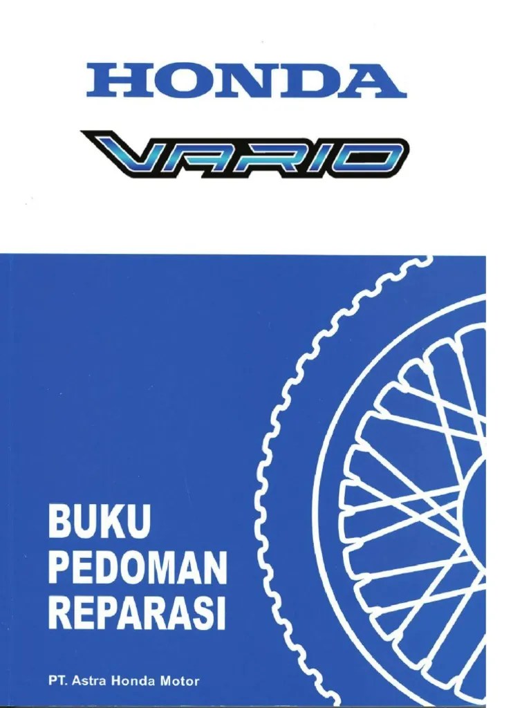 Buku Manual Vario Techno 110. Manual Book Vario 110 Preview