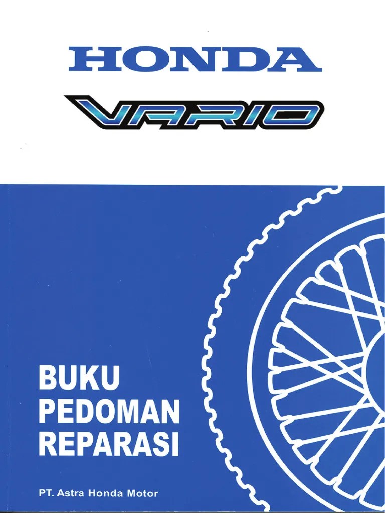 Vario Vacuum Pump. Honda Vario 110 Buku Panduan Reparasi Service Manual 3 PDF Free