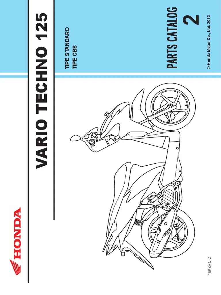 Buku Panduan Honda Vario 125 Cbs Iss. Manual Book Honda VARIO 125 FI-ISS