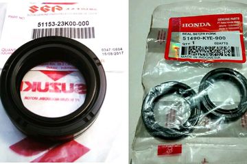 Ukuran Seal Shock Depan Vario 150. Substitusi Seal Sok Depan Suzuki GSX 150 Series, Bisa Langsung Pasang