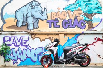 Vario Putih Hedon. Honda Vario Hedon, Sokbreker Ducati Panigale Nancep Di Belakang