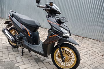 Pelek Vario 110 Variasi. Miliki Nilai Histori, Honda Vario 110 Enggak Rela Dibiarkan Standar