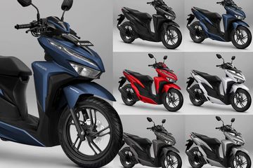 Honda Vario 150 Indonesia 2019. Ini Dia Tampang Vario 150 Versi 2019, Biru dan Coklatnya Keren Nih!