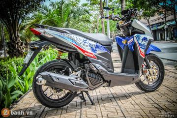 Modif Vario 125 Pakai Stang Rental. Honda Vario 125 Dibuat Telanjang, Setang Fatbar Serta Kroni Aftermarket Menempel