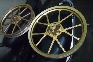 Velg Daytona Gp Wheel Vario 150. Kolektor Motor 2-Tak Getol Berburu Pelek Langka Ini, Padahal Bobotnya Berat
