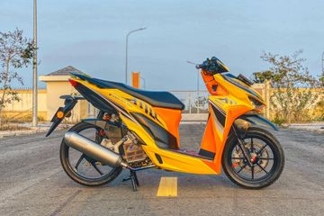 Modif Velg Warna Vario 125. Honda Vario 150 Jadi Fresh Pakai Baju Warna Cerah dan Pelek Belang