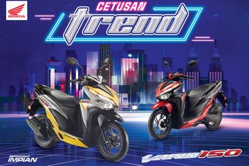 Vario Techno Repsol. Honda Vario 150 di Malaysia Dapat Warna Baru, yang Repsol Honda Sporty Banget!