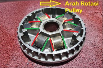 Cara Pasang Roller Vario 150 Yang Benar. Cuma Gara-gara Pasang Roller Terbalik, Tarikan Motor Matic Jadi Berat
