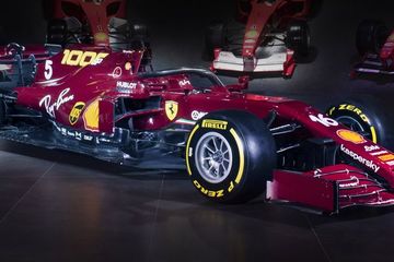 Vario 125 Warna Merah Ferrari. Begini Tampilan Livery Spesial Ferrari Pada F1 Tuscan 2020 di Sirkuit Mugello