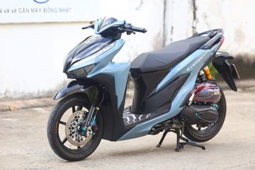 Vario 2020 Màu Xanh Xi Măng. Dimodif Simpel dan Proporsional, Honda Vario 150 Kian Terlihat Menawan
