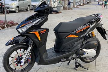 Vario Tahun 2017 Modif. Modifikasi Honda Vario 125, Part-Partnya Mewah, Tampang Makin Keren