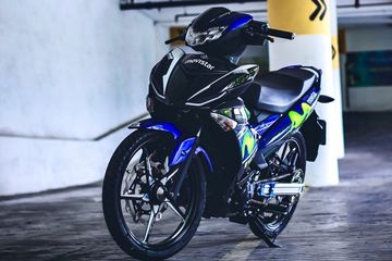 Dàn áo Vario 2017 đen Nhám. Yamaha MX King 150 Tampil Keren, Pakai Banyak Part Mewah, Rem Depan Unik Banget