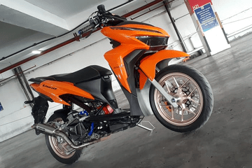 Vario 125 Racing Putih. Honda Vario 125 Berubah Drastis, Dandan Racing Look dan Beraura Jepang