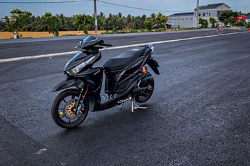 Modifikasi Motor Vario 150 Hitam. Pakai Hitam Siapa Takut, Modifikasi Honda Vario 150 Stylish dan Elegan