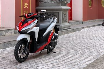 Vario Techno Merah Putih. Semangat Kemerdekaan, Honda Vario 150 Diberi Baju Merah Putih dan Part Mewah